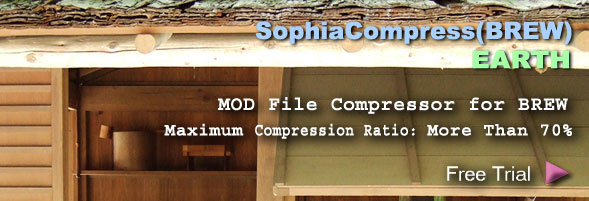 SophiaCompress(BREW) EARTH: MOD File Compressor for BREW